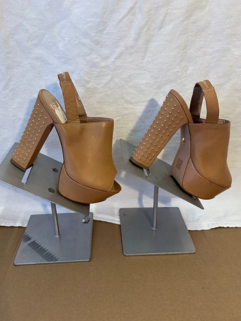 KG by Kurt Geiger Nicole Leather Platform Heel